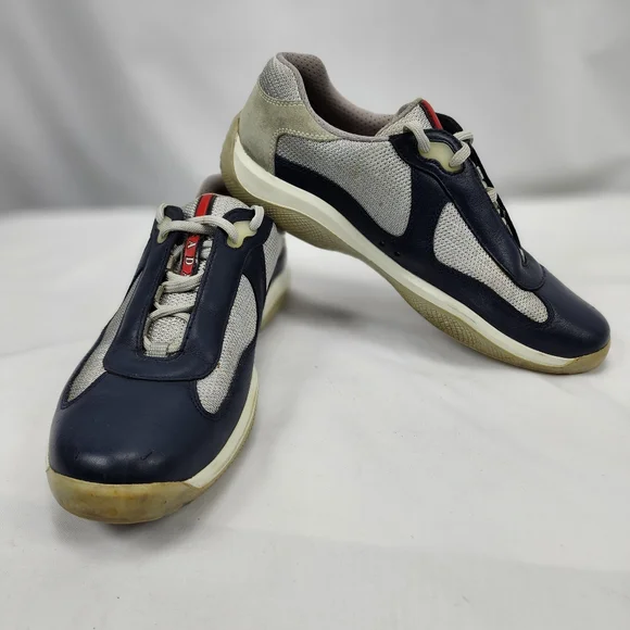 Prada | Shoes | Prada Mens Americas Cup Sneakers Prada Size